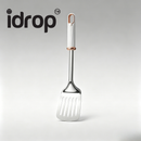 idrop Stainless Steel Cooking Utensil Set Thickened Spatula Soup Spoon Pan- Fry Spatula Rice Spoon Kitchen Tool Set Set Set Peralatan Dapur Keluli Tahan Karat Sudu Bayi Spatula Tebal Senduk Sup Sudu Penapis Sudip Goreng (S)