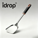 idrop Stainless Steel Cooking Utensil Set Thickened Spatula Soup Spoon Pan- Fry Spatula Rice Spoon Kitchen Tool Set Set Set Peralatan Dapur Keluli Tahan Karat Sudu Bayi Spatula Tebal Senduk Sup Sudu Penapis Sudip Goreng (S)