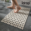 idrop Eco Friendly Bathroom Anti Slip Mat Waterproof Shower Floor Mat Hollow Drainage Toilet Safety Thickened Bathroom Rug Alas Bilik Air Mesra Alam Anti Gelincir Tikar Pancuran Kalis Air Lantai Berlubang Anti Jatuh Tebal Untuk Tandas dan Bilik Mandi (S)