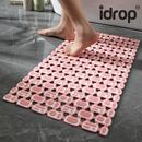 idrop Eco Friendly Bathroom Anti Slip Mat Waterproof Shower Floor Mat Hollow Drainage Toilet Safety Thickened Bathroom Rug Alas Bilik Air Mesra Alam Anti Gelincir Tikar Pancuran Kalis Air Lantai Berlubang Anti Jatuh Tebal Untuk Tandas dan Bilik Mandi (S)