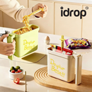 idrop 2 PCS Instant Noodle Bowl Set Home Dining Bowl Student Dorm Essential Lazy Instant Noodle Container Portable Travel Noodle Set Set Mangkuk Mi Segera Peralatan Makan Rumah Keperluan Asrama Bekas Mi Segera Mudah Alih Set Perjalanan