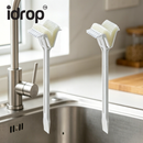 idrop 2 PCS – 3 in 1 Kitchen Cleaning Brush Grill Pan Gap Brush BBQ Rack Brush Multifunctional Drain Basket Cleaning Brush Berus Pembersih Dapur 3 Dalam 1 Berus Celah Kuali Grill dan Rak BBQ Berus Serbaguna Untuk Membersihkan Bakul Penapis Air Alat Dapur