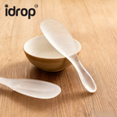 idrop 1 PCS – Non Stick Rice Paddle High Temperature Resistant Rice Scoop Kitchen Cooker Serving Spoon Resin Handle Trendy Rice Paddle Sudu Nasi Tidak Melekat 1PCS Tahan Suhu Tinggi Senduk Nasi Dapur Sudu Hidang Untuk Periuk Nasi Pemegang Resin Gaya Moden