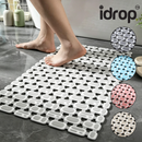 idrop Eco Friendly Bathroom Anti Slip Mat Waterproof Shower Floor Mat Hollow Drainage Toilet Safety Thickened Bathroom Rug Alas Bilik Air Mesra Alam Anti Gelincir Tikar Pancuran Kalis Air Lantai Berlubang Anti Jatuh Tebal Untuk Tandas dan Bilik Mandi (S)