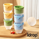 idrop 6 PCS Food Grade Large Ice Ball Mold Round Silicone Ice Cube Maker Whiskey Ice Sphere Tray Large Capacity Freezer Ice Mold Acuan Bebola Ais Besar 6PCS Gred Makanan Acuan Ais Bulat Silikon Kapasiti Besar Untuk Wiski Minuman dan Kegunaan Peti Sejuk