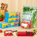 idrop 6 PCS – Food Grade Reusable Storage Bags Airtight Zip Lock Freezer Bags Kitchen Food Storage Organizer Leakproof Resealable Bags Penyimpanan Gred Makanan 6PCS Beg Kedap Udara Zip Lock Boleh Diguna Semula Beg Simpan Makanan Untuk Dapur dan Peti Sejuk