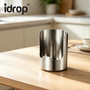 idrop【 Short / Tall 】Thickened Stainless Steel Spoon Rest Ladle Holder Spatula Stand Heat Resistant Kitchen Counter Organizer Pemegang Senduk Keluli Tahan Karat Tebal Pendek / Tinggi Rak Letak Sudu Spatula Tahan Panas Organiser Meja Dapur Serbaguna (S)