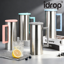 idrop 304 Stainless Steel Insulated Water Jug with Handle Large Capacity Cold Water Bottle Coffee Tea Kettle Teko Air Sejuk Keluli Tahan Karat 304 Berpenebat Bertangkai Kapasiti Besar Botol Air Sejuk Teko Kopi Teh (S)