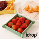 idrop 5 PCS – Foldable Mini Cutting Board Food Grade Chopping Board Portable Office Fruit Cutting Board Outdoor Camping Kitchen Tool Set Set Papan Pemotong Lipat Mini Gred Makanan Papan Potong Buah Mudah Alih Untuk Pejabat Sesuai