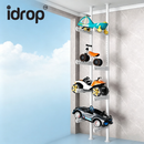 idrop 1 PCS – 4.1M Double Pole Floor to Ceiling Clothes Drying Rack No Drill Laundry Rack for Bedroom Balcony and Window with 8 Wings Rak Pengering Baju 3.1M Tiang Berganda Lantai ke Siling Tanpa Tebuk Dobi Untuk Bilik Balkoni dan Tingkap Dengan 8 Sayap