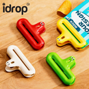 idrop 4 PCS - Snack Sealing Clip Cute Kitchen Plastic Bag Clip Multi-Function Food Storage Clamp for Snacks and Seasoning Bags, Klip Pengedap Snek Klip Penutup Beg Makanan Comel Klip Beg Plastik Dapur Alat Pengikat Serbaguna