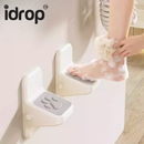 idrop 2 PCS - Wall Mounted Foot Rest for Shower Bathroom for Elderly and Pregnant Easy Foot Washing Support Non-Slip Design, Tempat Letak Kaki Bilik Air Lekap Dinding Tanpa Tebuk Alas Untuk Warga Emas dan Ibu Memudahkan Cuci Kaki Anti Gelincir
