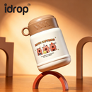 idrop Capybara 304 Stainless Steel Thermos Set Office Cup 2 Compartment Lunch Box 2 Layer Food Container 3 Layer Bento Box Set Set Set Termos Capybara 304 Keluli Tahan Karat Cawan Pejabat Bekas Makan 2 Ruang Bekas Makanan 2/3Tingkat Kotak Bento (S)