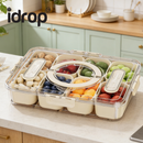 idrop 1 PCS - Outdoor Picnic Fruit Storage Box Airtight Portable Food Grade Container Designed for Fruits Fresh Keeper Travel Picnic Organizer, Bekas Simpan Buah Luaran Piknik Kedap Udara Mudah Alih Gred Makanan Untuk Buah-buahan Penyimpanan Segar