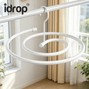 idrop 2 PCS 2.2M Spiral Clothes Drying Rack Bed Mattress Ventilation Tool Large Round Rotating Balcony Drying Hanger Household Airing Rack Rak Pengering Spiral 2.2M 2PCS Rak Jemuran Bulat Berputar Untuk Balkoni Kegunaan Rumah Sesuai Untuk Pengudaraan
