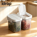 idrop 2 PCS Onion Ginger Garlic Storage Container Food Grade Airtight Refrigerator Prep Box Drainable Food Storage Kitchen Organizer Bekas Simpan Bawang Halia dan Bawang Putih 2PCS Gred Makanan Untuk Peti Sejuk Persediaan Dapur Dengan Fungsi Penapis Air