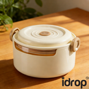 idrop 1 PCS – Microwave Safe Glass Food Storage Container with Compartments Office Lunch Box Fresh Keeping Container Set Set Bekas Simpanan Makanan Kaca Untuk Microwave Dengan Ruang Asing Bekas Makan Pejabat Bekas Kekal Segar