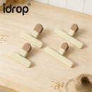 idrop 4 PCS – Food Sealing Clip Snack Bag Clip Moisture Proof Fresh Keeping Plastic Bag Seal Chip and Tea Clip 2 Large 2 Small Set Set Klip Penutup Makanan Klip Snek Klip Kedap Udara Kalis Lembapan Penjaga Kesegaran Beg Plastik Klip Cip dan Teh
