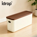 idrop 4 PCS – 34CM Desktop Storage Box with Lid Narrow Long Organizer Snack Container Rectangular Gap Storage Box Household Organizer Kotak Penyimpanan Meja 34CM Dengan Penutup Bekas Snek Organiser Panjang Sempit Kotak Penyimpanan Segi Empat Untuk Rumah