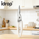 idrop 1 PCS – Kitchen Scissors Multi Purpose Household Stainless Steel Meat and Vegetable Scissors Heavy Duty Chicken Bone Cutter Set Set Gunting Dapur Serbaguna Gunting Rumah Keluli Tahan Karat Gunting Daging dan Sayur Pemotong Tulang Ayam Tahan Lasak