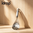 idrop Multifunction Baby Food Masher Spoon Ginger Garlic Grinding Spoon Stainless Steel Strainer Spoon Food Press Kitchen Tool Set Set Sudu Penekan Makanan Bayi Serbaguna Sudu Pengisar Halia dan Bawang Putih Sudu Penapis Keluli Tahan Karat Alat Dapur (S)