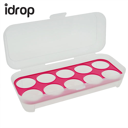 idrop Chicken Eggs Storage Box Organizer (10 Pieces Egg Capacity) [Send by randomly design]