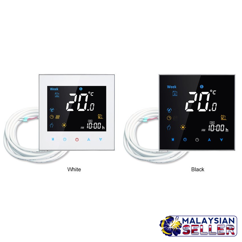 idrop Digital Programmable Color Screen Heating System for Electric Floor (BHT-3000-GB)