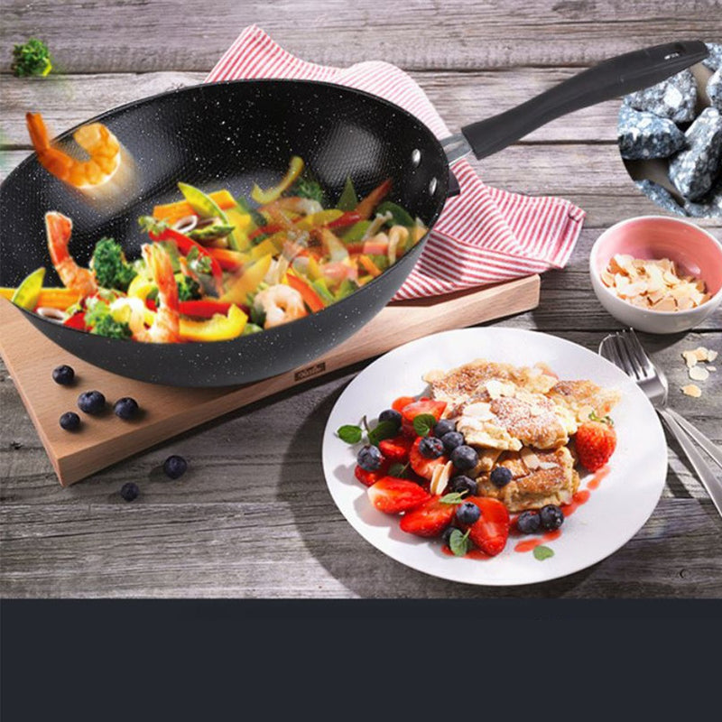 Ovela 4 Piece Stone Quartz Coated Non-Stick Cookware Set