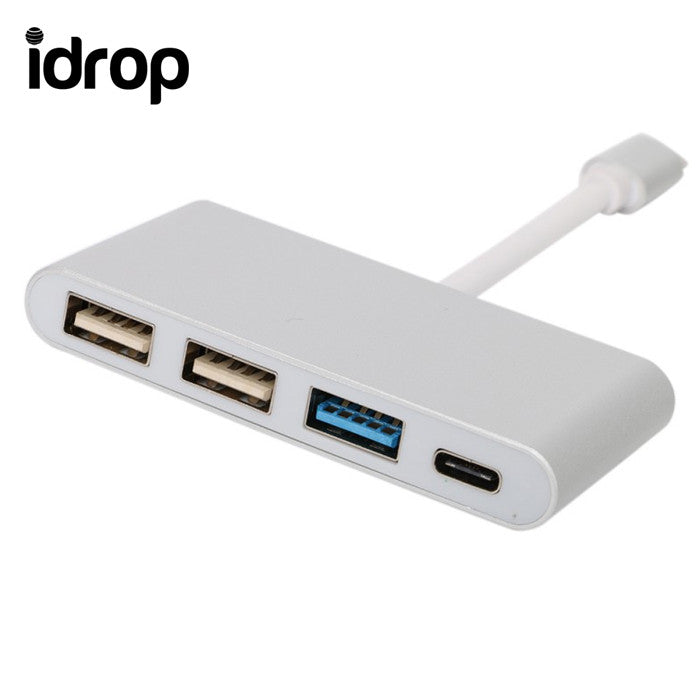 idrop New USB 3.1-C Multiport Adapter 10Gbps for Apple/Gagabyte/Nokia/Dell/Microsoft/Lenovo