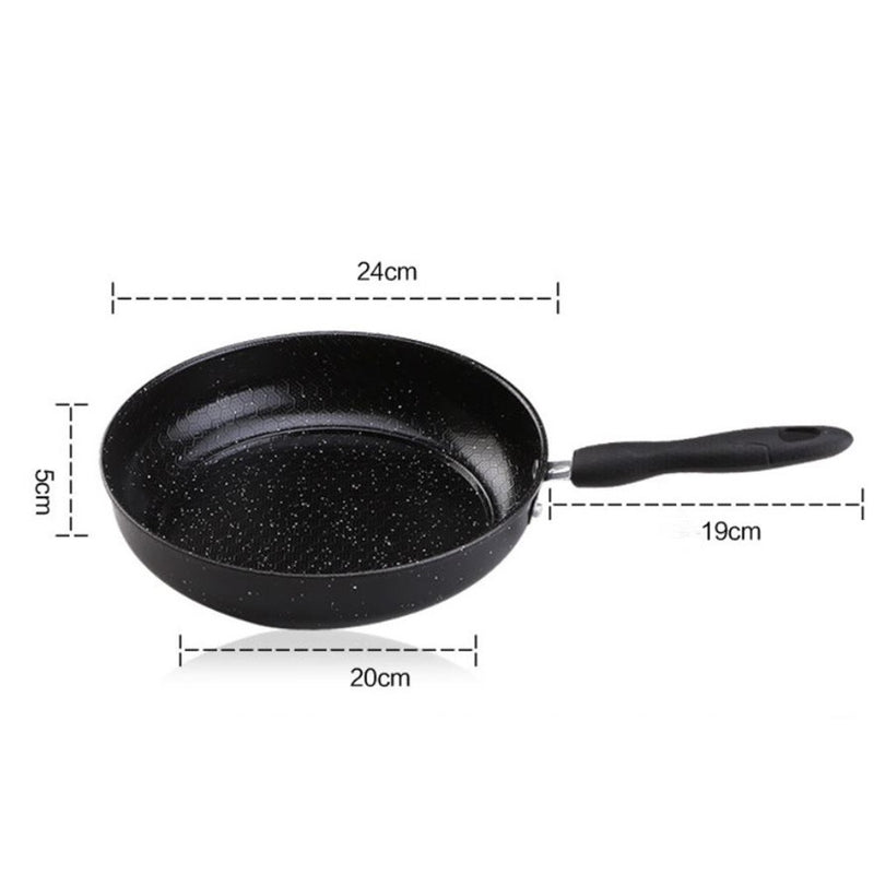 Ovela 4 Piece Stone Quartz Coated Non-Stick Cookware Set