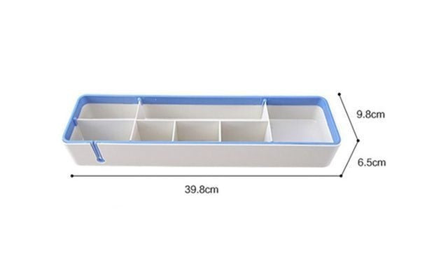 Set of 2 Desk Organiser with Cable Hole