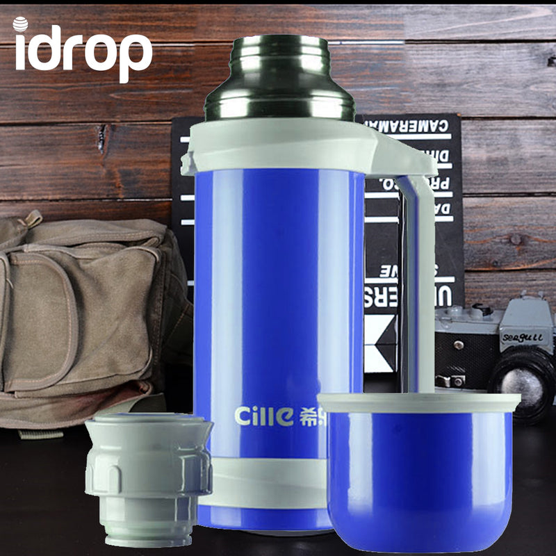 idrop Stainless Steel Thermos Vacuum Insulated Travel Tumbler Bottle 1000ML