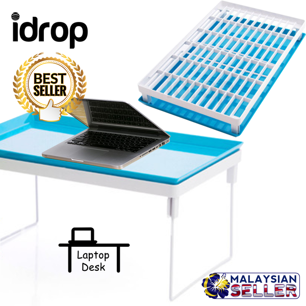 idrop 2 in 1 Multipurpose Portable Laptop Desk Rack