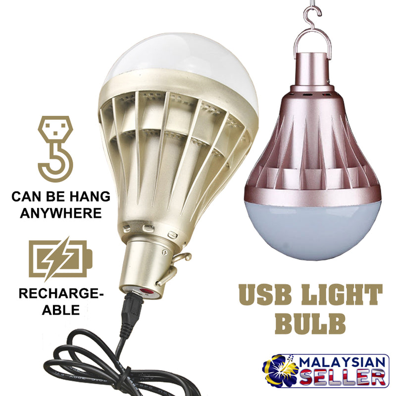 idrop 65W Rechargeable Portable Light Bulb with USB Charger [ DS-899 ]