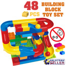 idrop CRAZY HAPPY BALL - 48 Pcs Building Block Miniature Ball Track Toy Set [ H15560001 ]