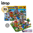 idrop 431 Pcs MyWorld Castle Warfare Colorful Creative Building Block Toy Set For Kids Children