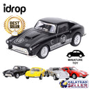 idrop Racing Sports Car Miniature Handcrafted Metallic Collectibles Display Toy