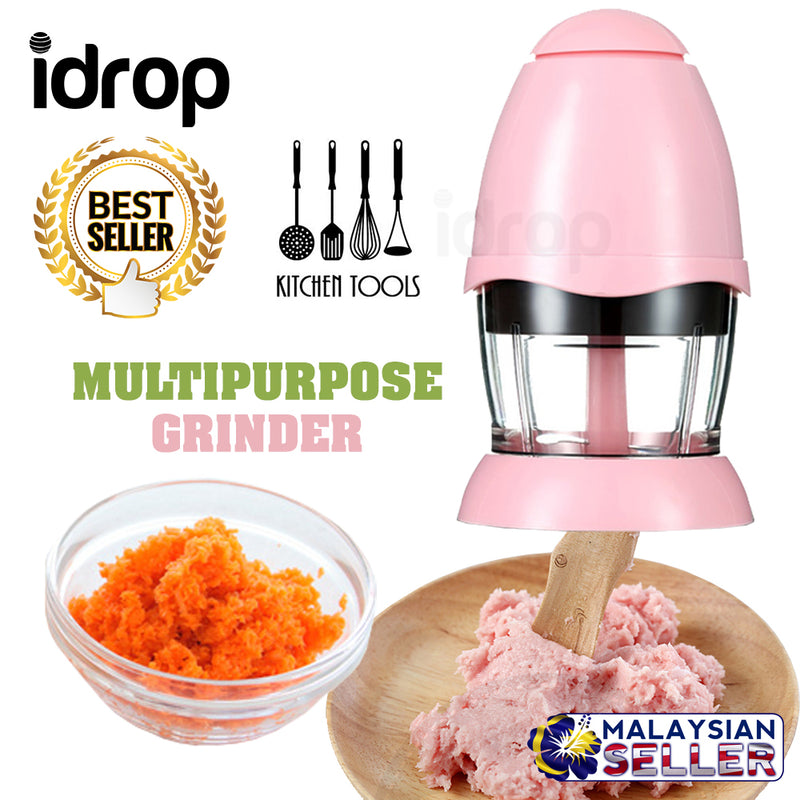 idrop RUISI - Multipurpose Mini Machine Small Grinding Meat Juicer Electric Food Chopper