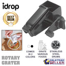 idrop Multipurpose Handheld Easy Clean Rotary Grater Food Shredder