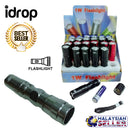 idrop 1W Mini Compact Flashlight - 1PC [ RANDOM COLOR ]