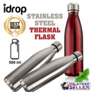 idrop 500 ml Minimal Trendy Stainless Steel Vacuum Thermal Flask