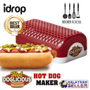 idrop ASTV HOT DOGLICIOUS - Microwave Hot Dog Sausage Cooker Maker