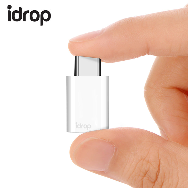 idrop Type-C to Micro USB Adapter Charging  Data Adapter for HUAWEI P9 Nexus 6P HTC 10 LG Nexus 5X