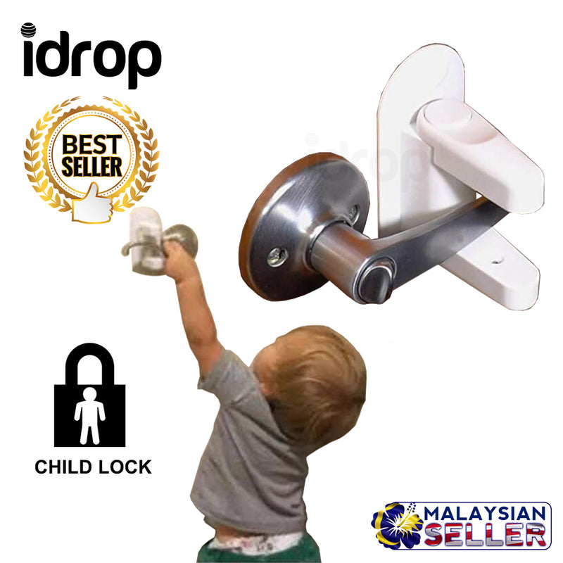 idrop Anti-Open Door Protection Lock Child Kids Baby Safety Security