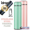 idrop 480 ml Portable Stainless Steel Vacuum Thermal Flask