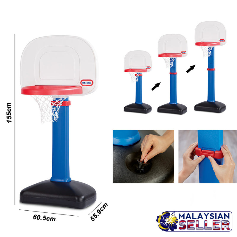 idrop Kids Children TotSport EasyScore Basketball Set with Outdoors Sports Toy [880-02-612329P]