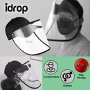 idrop Anti-Spitting Comfortable Protective Cap with Transparent Safety Face Cover [ Pre-Order ]