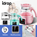 idrop 1200ml Multifunction Electric Temperature Control Glass Health Tea Kettle