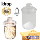 idrop Small Transparent Acrylic Jar For Kitchen Food Storage