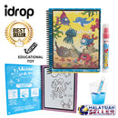 idrop Sea Aquatic Animal Magic Water Coloring Book And Pen Educational Toy